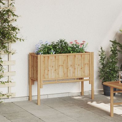 vidaXL Garten Hochbeet 90x35x70 cm Bambus