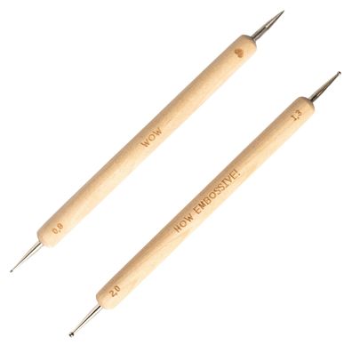 Embossingstift und Prickelstift, 2er Set