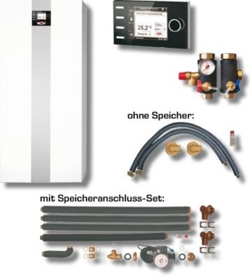 Wolf Paket Gasbrennwertkessel TGB-2-20 Ausführung Mischerkreis, BM-2 8615761W08