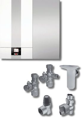 Wolf Paket Brennwertzentr. CGW-2-14/100L Regelung BM-2, Aufputz 8615019F02