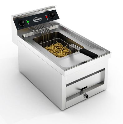 Gastronomie Elektro Tischfritteuse 1X12L