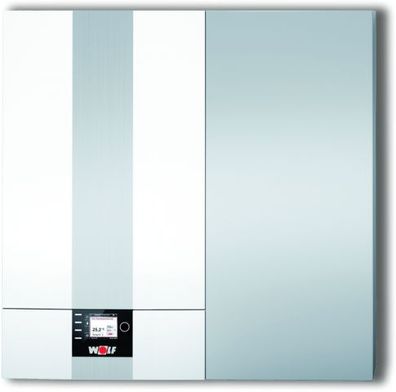 Wolf Gasbrennwert-Zentrale CGW-2-20/120L mit Hochleistungsschichtenspeicher 8615020