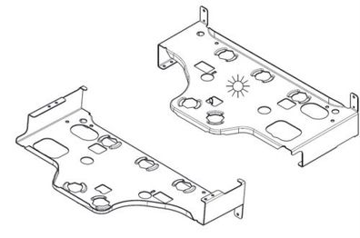 Wolf Konsole verzinkt für CGB-2 8613769