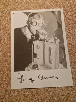 George Burns Autogramm ca.10x15 cm (#2401)