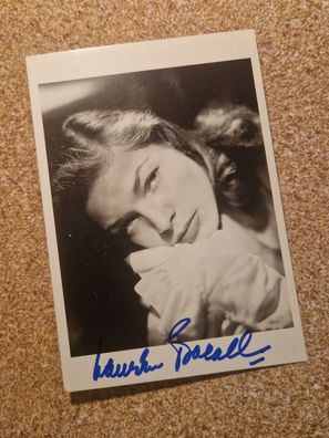 Lauren Bacall Autogramm ca.10x15 cm (#2471)