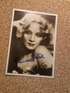 Marlene Dietrich Autogramm ca.10x15 cm (#2814)