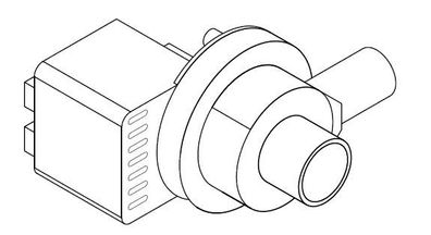 Abwasserpumpe für Gläserspülmaschine Geschirrspülmaschine