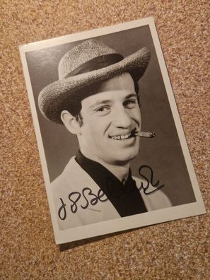 Jean Paul Belmondo Autogramm ca.10x15 cm (#2997)