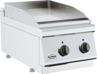 Base 700 El. Grillplatte Chrom