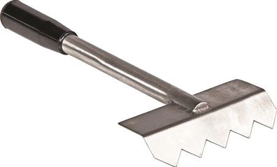 Base 700 Schaber für Lavasteingrill, Gerillt