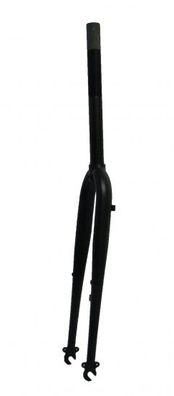 Gabel Solide 28 - Zoll - Urban 1 Zoll Mattschwarz