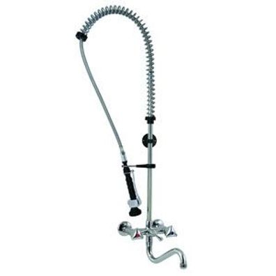Combisteel Spüldusche Wandmodell mit 2 Drehknöpfe