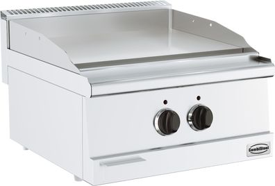 Base 600 El. Grillplatte Chrom