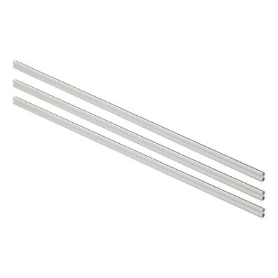 Doppelzeltschiene 80 cm - Set von 3 Stück