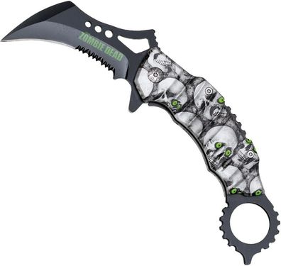 NEU Haller Messer Karambit Zombie Dead Blood für Camping Outdoor Survival Wald