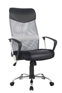 Chefsessel Bürostuhl Schreibtischstuhl Drehstuhl Stoff Schwarz H-935-6/2163