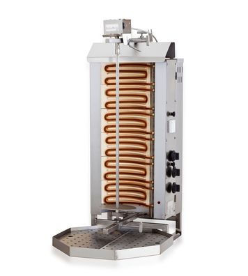 Gyros Grill Elektro Motorposition Oben 6 Heizzonen