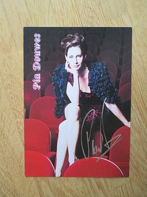 Musical Star Schauspielerin Pia Douwes - handsigniertes Autogramm!!!