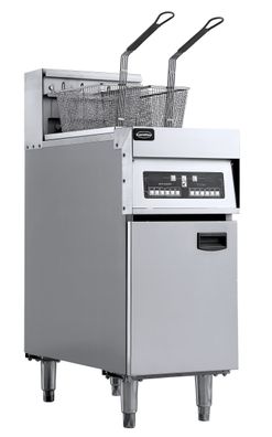 Gastronomie Combisteel Fritteuse mit 2x12,5 Liter aus Edelstahl
