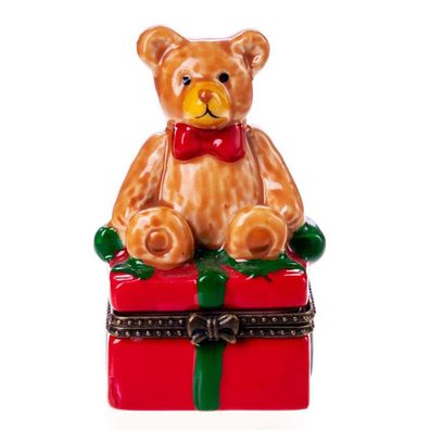 Döschen Dose Porzellan Teddybär #62739