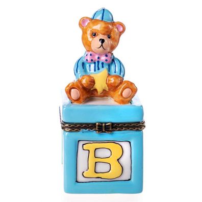 Döschen Dose Porzellan Teddybär