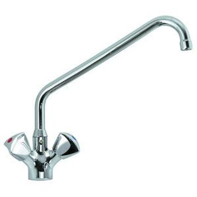 Combisteel Mischhahn mit 1 Loch Auslaufhahn