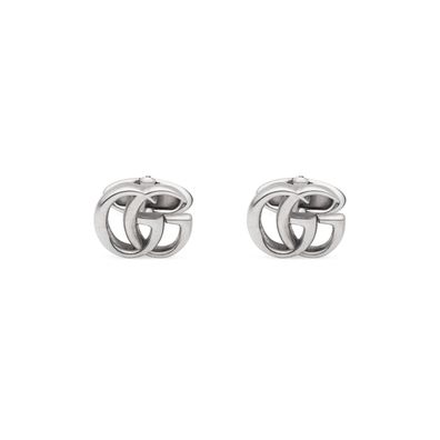 GUCCI - YBE577299001 - GG Marmont Cufflins mit Doppelg -Mothyf in gealtertem Sterling