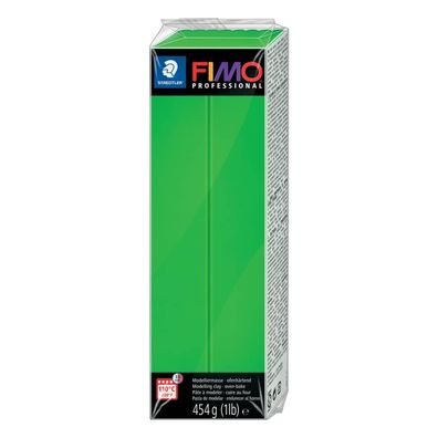 FIMO 8041-5 Professional Modelliermasse, saftgrün, 454 g