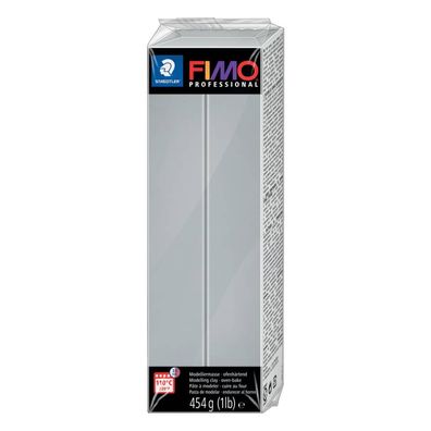 FIMO 8041-80 Professional Modelliermasse, delfingrau, 454 g