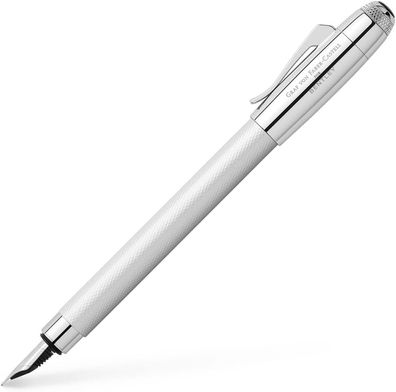 Graf von Faber-Castell & Bentley Füllfederhalter White Satin ( Feder B)