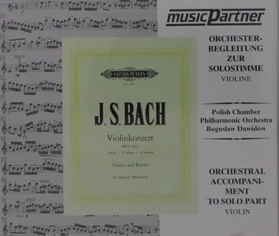 Various: CD zu Übungszwecken - Johann Sebastian Bach: Violinko