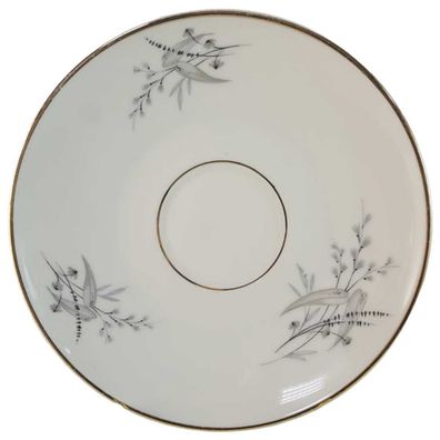 Untertasse für Kaffee 14,8 cm Edelstein Gräser Gräser 20764 Elfenbein