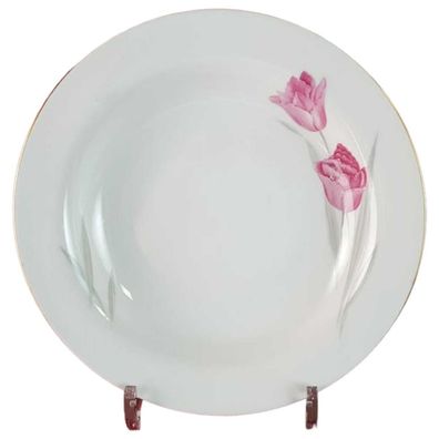 Suppenteller Zeh Scherzer Rote Rose mit Goldrand
