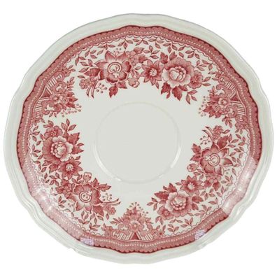 Untertasse für Tee/Kaffee Villeroy & Boch Fasan Rot