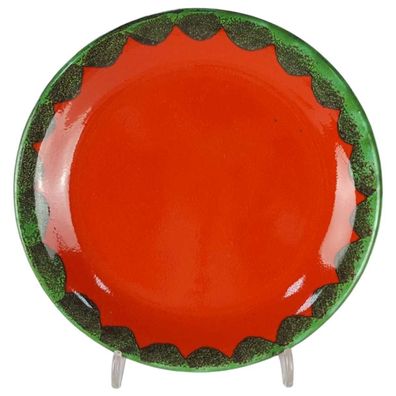 Untertasse für Suppe 17 cm Villeroy & Boch Gallo Piroschka Rot grün