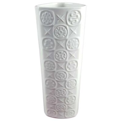 Blumenvase Porzellan Kaiser-Porzellan Alka Kunst Weiß