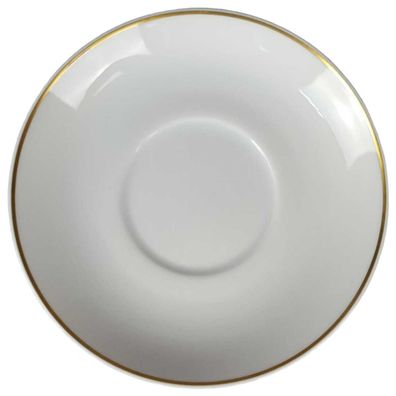 Untertasse für Mokka 12,5 cm Tirschenreuth Schildkröten Motiv Goldmotiv Goldrand
