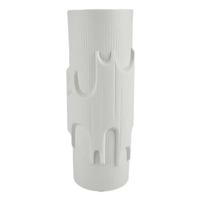 Vase Blumenvase Bisquitporzellan Zeh Scherzer Weiß