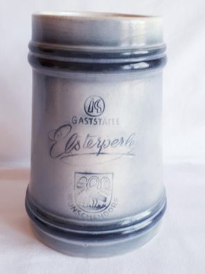 Bierkrug Humpen Gaststätte Elsterperle Wünschendorf