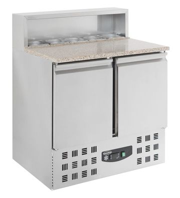 Combisteel Pizzatisch 2 Türen