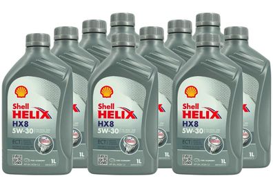 Shell Helix HX8 5W-30 ECT 10x1 Liter