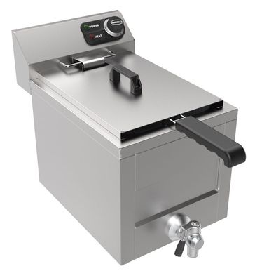 Gastronomie Elektro Tischfritteuse 1X8 L,3 Kw