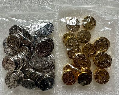 Pax Viking Metal Coins Ion Game Design Kennerspiel Brettspiel Historyspiel