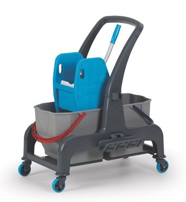 Combisteel Reinigungswagen Procart Jet 720S mit Mopppresse und Eimer