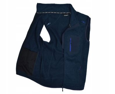 CMP Herren-Fleece-Trekking-Weste 52