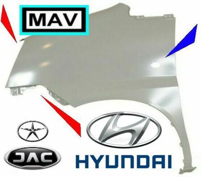 NEU + Kotflügel > Hyundai Starex ( H1 .3 > L / m. BL ] - ( 9.02 - 8.05 ) - 663114A110