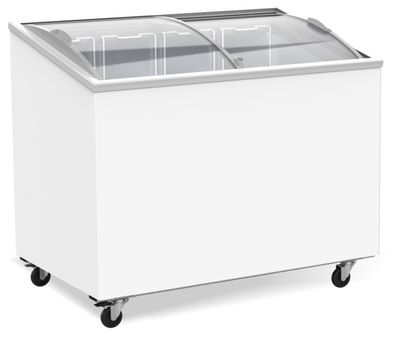 Combisteel Tiefkühltruhe mit Glasdeckel 297 Liter
