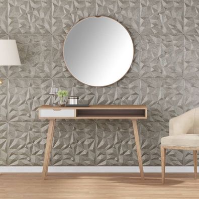 vidaXL Wandpaneele 12 Stk. Beton 50x50 cm XPS 3 m² Amethyst