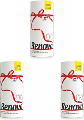 Renova WHITE Paper Towel 1 Roll, Large, 200072200
