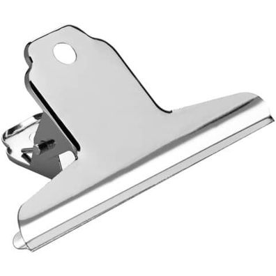 Alco Briefklemmer Metall fabig lackiert 100mm vernickelt 10 Stück